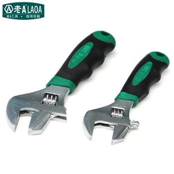 LAOA 6inch /8inch Multifunction Wrench High Quality Stainless Steel Adjustable Spanner plastic handle Spanner
LAOA 6inch /8inch Multifunction Wrench High Quality Stainless Steel Adjustable Spanner plastic handle Spanner