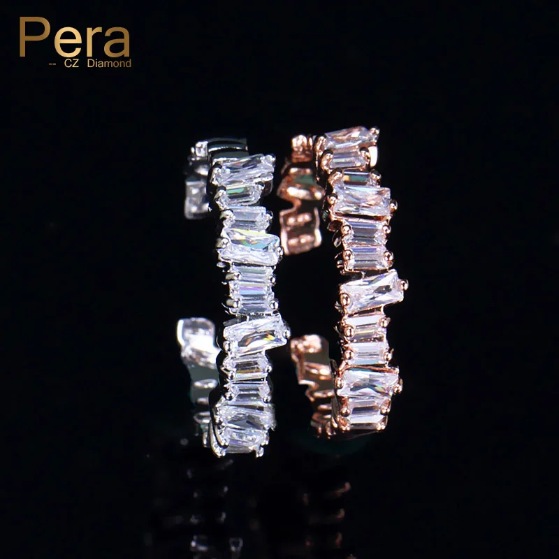 Pera New Fashion Prom Party Adjustable Size Baguette Ring Jewelry Big Cubic Zirconia Women Engagement Wedding Finger Rings R068
Pera New Fashion Prom Party Adjustable Size Baguette Ring Jewelry Big Cubic Zirconia Women Engagement Wedding Finger Rings R068