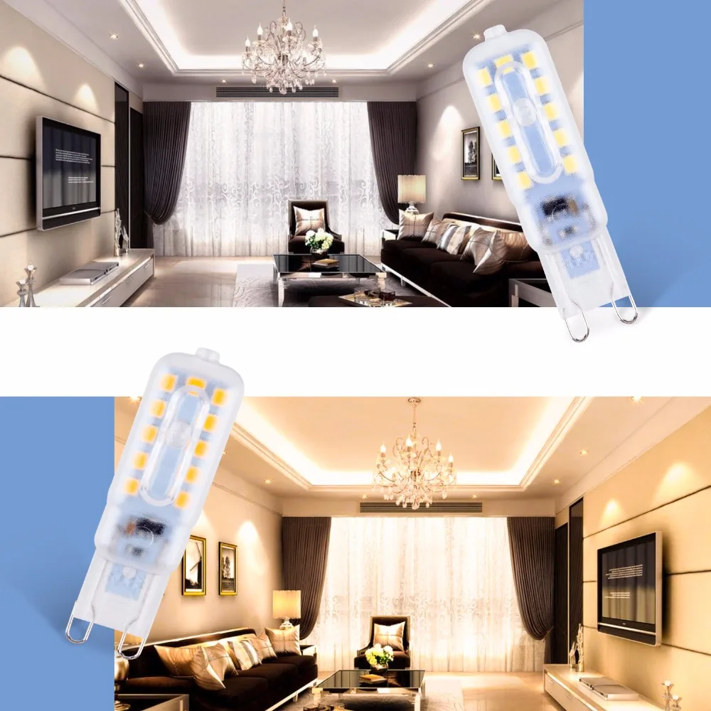CanLing LED G9 Corn Lamp 220V Bombilla G9 Led Candle Light SMD2835 G9 Led Bulb 3W 5W Chandelier For Home Decoration Milky Shell
CanLing LED G9 Corn Lamp 220V Bombilla G9 Led Candle Light SMD2835 G9 Led Bulb 3W 5W Chandelier For Home Decoration Milky Shell