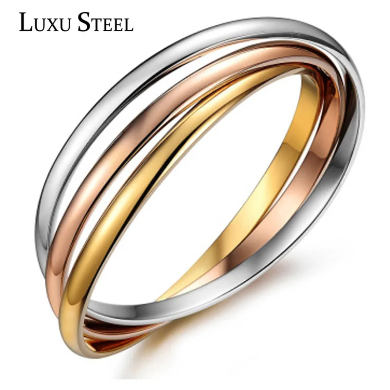 LUXUSTEEL 3Pcs/Set Gold/Silver / Rose Gold Color Stainless Steel Fashion Bracelet Bangles Jewelry Wholesale For Women Bijoux
LUXUSTEEL 3Pcs/Set Gold/Silver / Rose Gold Color Stainless Steel Fashion Bracelet Bangles Jewelry Wholesale For Women Bijoux