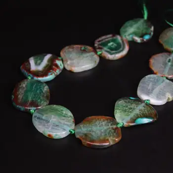 New!!! 10-11PCS/strand Green Crack Raw Agates Slab Nugget Loose Beads,Natural Onxy Stone Slice Pendants Craft Jewelry
New!!! 10-11PCS/strand Green Crack Raw Agates Slab Nugget Loose Beads,Natural Onxy Stone Slice Pendants Craft Jewelry