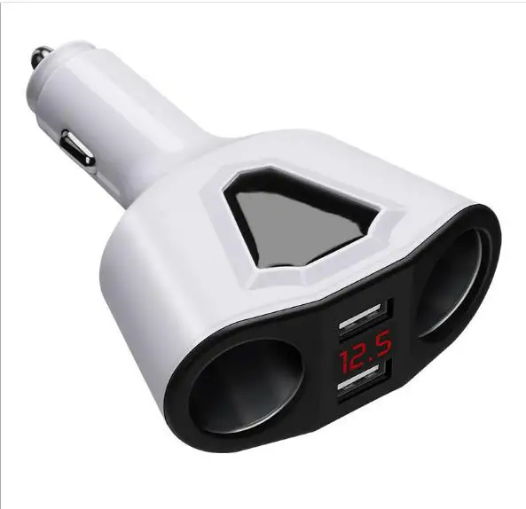 LED display 3.4A dual USB car charger digital display multi-function car car phone charger
LED display 3.4A dual USB car charger digital display multi-function car car phone charger