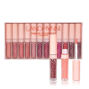 12pcsset Matte lip gloss Non-stick cup matte lipstick Make up Waterproof Long-lasting Easy to Wear Cosmetic make up makeup set
12pcsset Matte lip gloss Non-stick cup matte lipstick Make up Waterproof Long-lasting Easy to Wear Cosmetic make up makeup set