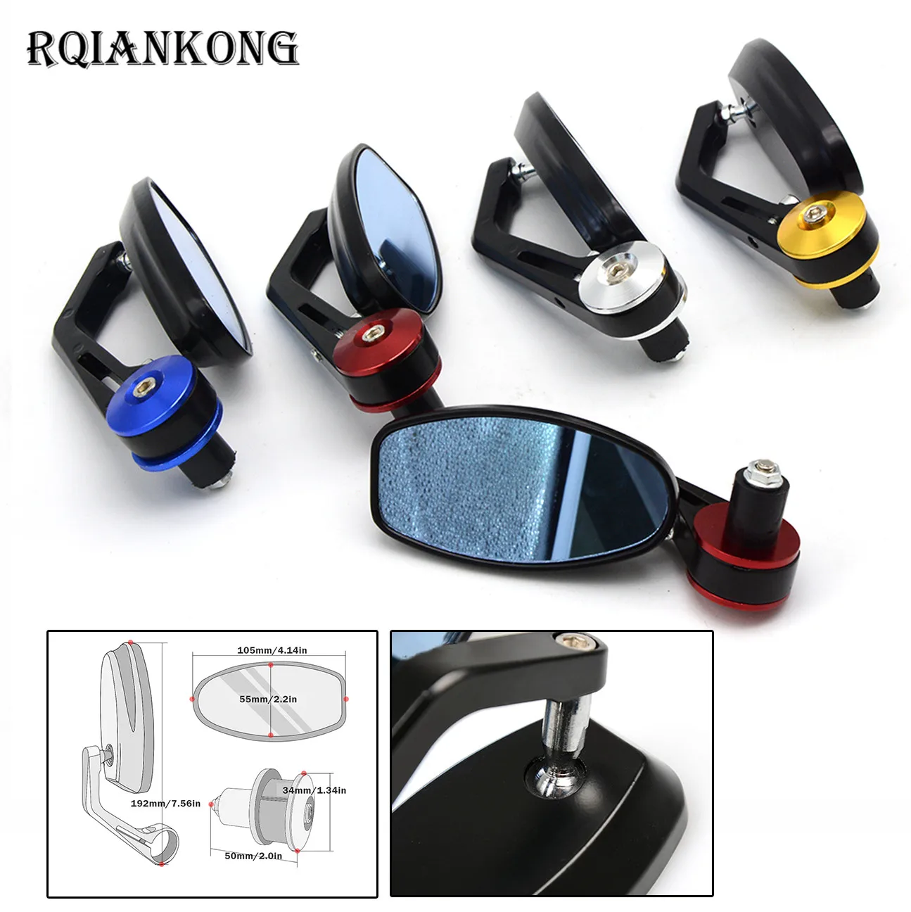 7/8""22mm Universal bar end mirror CNC Bar end mirror Motorccycle Handlebar End mirrors For Honda MSX125 GW250 Benelli 300 BJ300
7/8""22mm Universal bar end mirror CNC Bar end mirror Motorccycle Handlebar End mirrors For Honda MSX125 GW250 Benelli 300 BJ300