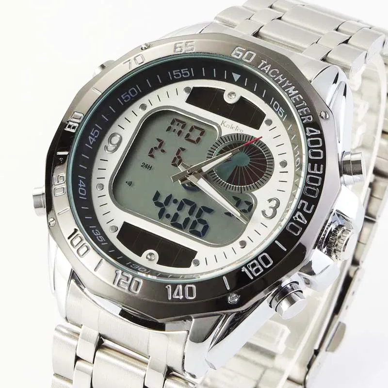 waterproof solar powered watch