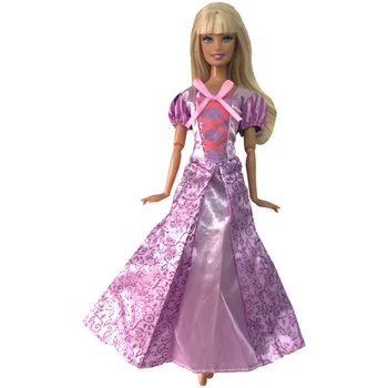 NK One Set Princess Rapunzel Doll Dress Similar Fairy Tale Wedding Dress Gown Party Outfit For Barbie Doll Best Girls' Gift 10A
NK One Set Princess Rapunzel Doll Dress Similar Fairy Tale Wedding Dress Gown Party Outfit For Barbie Doll Best Girls' Gift 10A