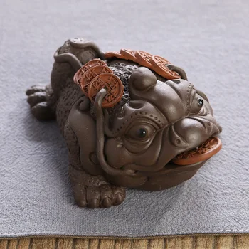Purple sand jinbuchan single horn jinbuchan king purple sand tea pet furniture large - sized high-quality household Modern home
Purple sand jinbuchan single horn jinbuchan king purple sand tea pet furniture large - sized high-quality household Modern home