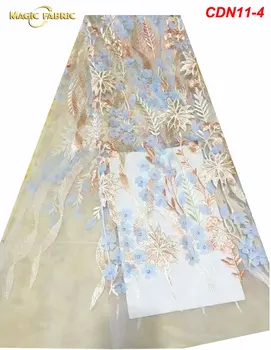 France tulle lace with appliqued lace fabric high quality Latest african lace fabric for party CDN11
France tulle lace with appliqued lace fabric high quality Latest african lace fabric for party CDN11