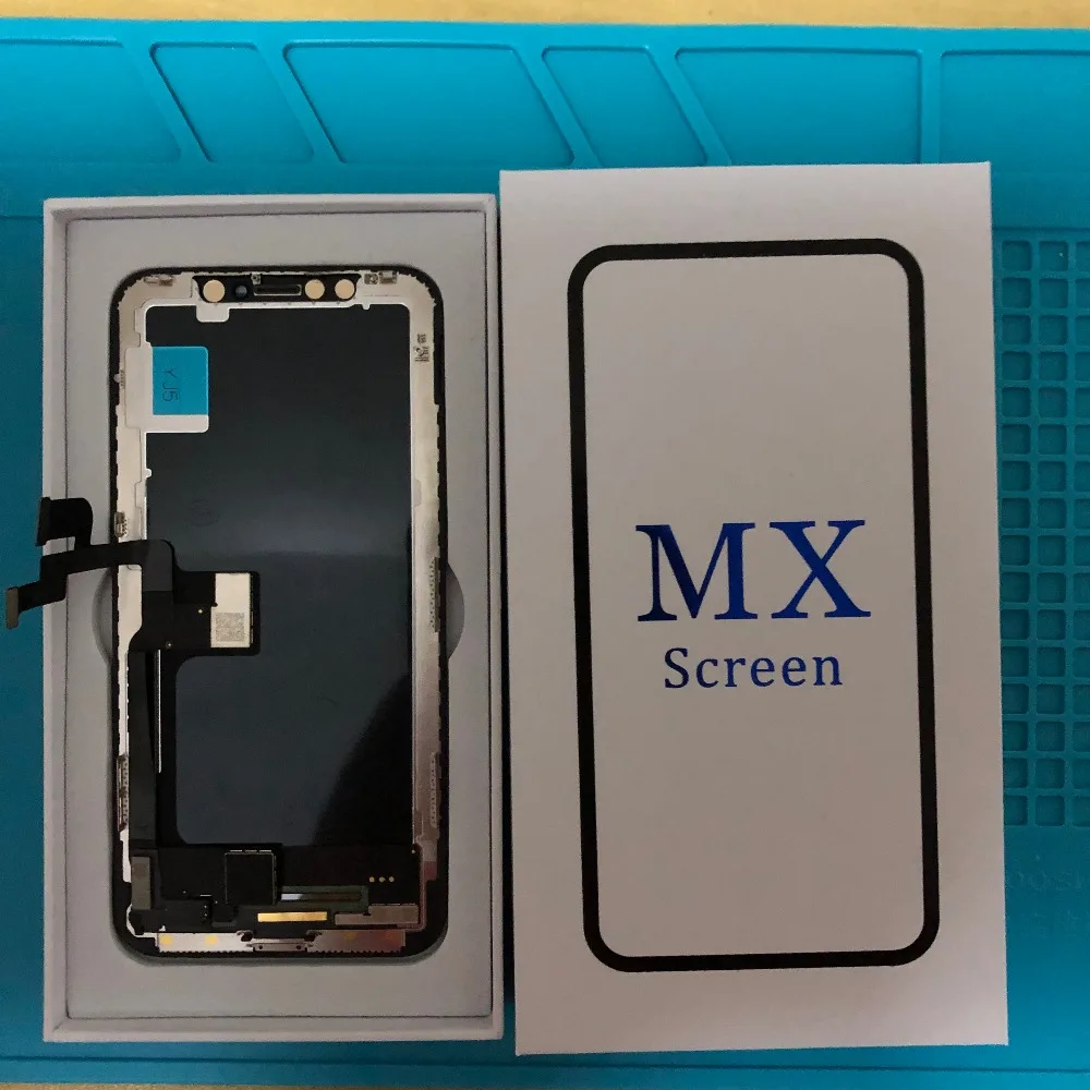 MX TFT Display for iPhone X LCD Tianma Display and Digitizer Touch Screen Assembly with Frame, Black
MX TFT Display for iPhone X LCD Tianma Display and Digitizer Touch Screen Assembly with Frame, Black