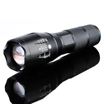 XM-L T6 Zoomable 5-Mode LED Flashlight 3800LM Torch light Led Lanterna Rechargeable by 18650 or AAA Battery
XM-L T6 Zoomable 5-Mode LED Flashlight 3800LM Torch light Led Lanterna Rechargeable by 18650 or AAA Battery
