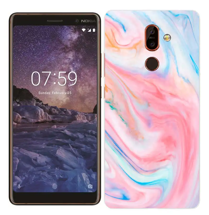 Arvin Case for Nokia 7 Plus Silicon Cover For Nokia 2.1 3.1 5.1 6.1 Transparent Fundas for Nokia X6 Soft TPU Nokia 3 5 6 7 8 Bag (19)
