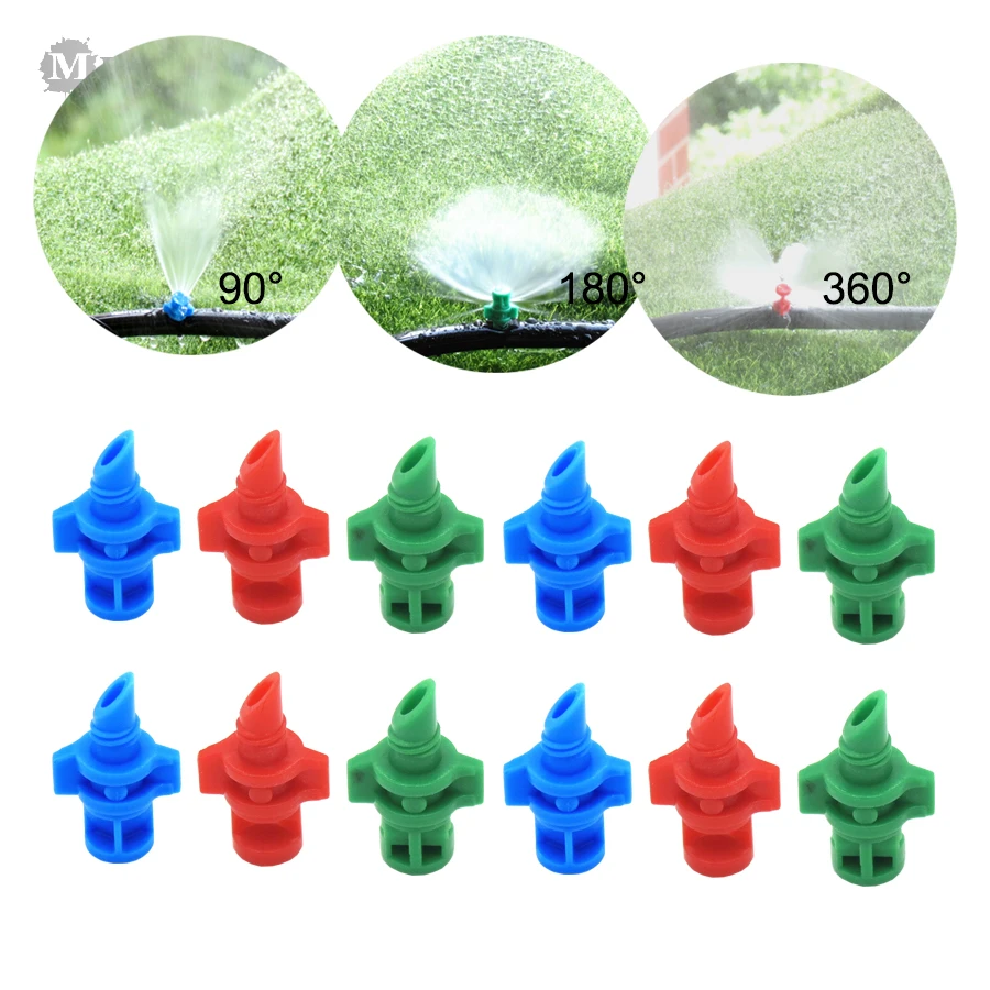 MUCIAKIE 20PCS 90 180 360 Degrees Misting Refraction Spray Nozzle Garden Watering Irrigation for Flower Greenhouse Sprayer
MUCIAKIE 20PCS 90 180 360 Degrees Misting Refraction Spray Nozzle Garden Watering Irrigation for Flower Greenhouse Sprayer