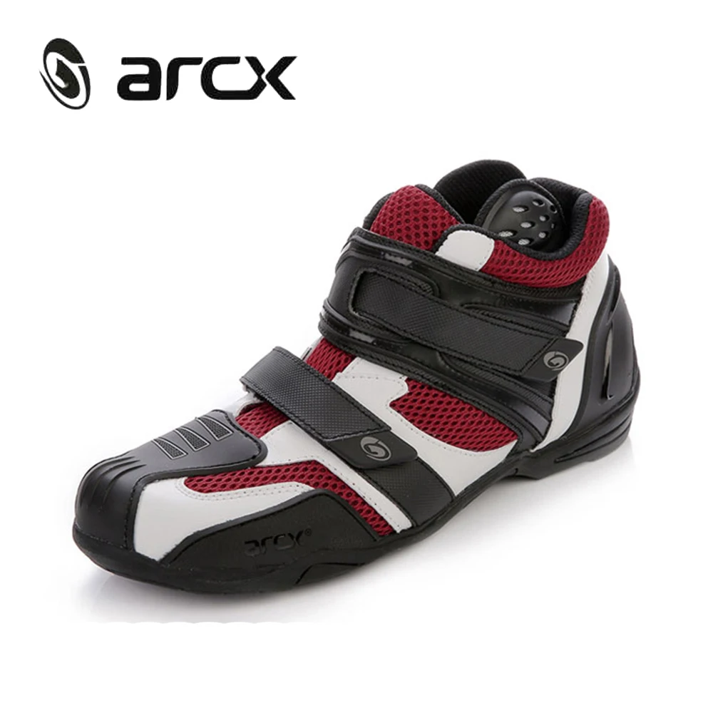 ARCX Genuine Cow Leather Motorcycle Touring Riding Boots Breathable Mesh Motorbike Chopper Biker Street Moto Racing Ankle Shoes
ARCX Genuine Cow Leather Motorcycle Touring Riding Boots Breathable Mesh Motorbike Chopper Biker Street Moto Racing Ankle Shoes