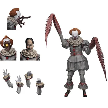 7.2inch With LED Original NECA 4 Heads Stephen King's It Ultimate Pennywise Action Figure Toy Halloween Gift
7.2inch With LED Original NECA 4 Heads Stephen King's It Ultimate Pennywise Action Figure Toy Halloween Gift