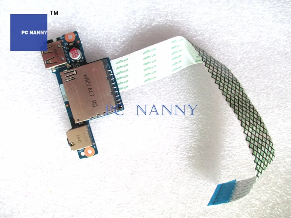 PC NANNY Original FOR Lenovo G50-70 Z50-70 Series Audio Jack Card Reader USB Port Board wcable NS-A275 WORKS
PC NANNY Original FOR Lenovo G50-70 Z50-70 Series Audio Jack Card Reader USB Port Board wcable NS-A275 WORKS