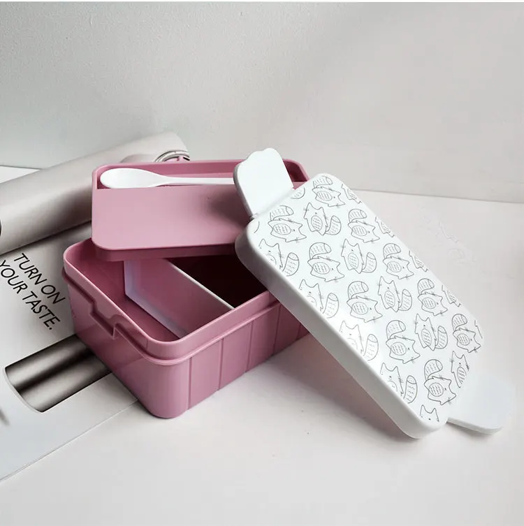 High quality Japan Style Tableware Set 900ml PP Cute Meal Box Tableware Microwave Oven Lunch Container Kitchen Tool
High quality Japan Style Tableware Set 900ml PP Cute Meal Box Tableware Microwave Oven Lunch Container Kitchen Tool