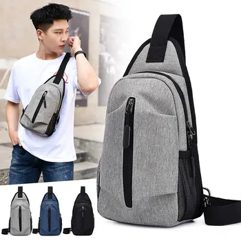 Men Oxford Cloth Chest Bag Sports Outdoor Leisure Multi-function Bag Running Pockets Beach Bag with zipper
Men Oxford Cloth Chest Bag Sports Outdoor Leisure Multi-function Bag Running Pockets Beach Bag with zipper
