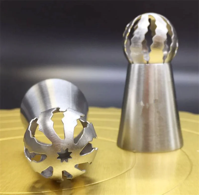1Pcs Cake Icing Nozzles Russian Piping Tips Lace Mold Pastry Cake Decorating Tool Stainless Steel Kitchen Baking Pastry Tool
1Pcs Cake Icing Nozzles Russian Piping Tips Lace Mold Pastry Cake Decorating Tool Stainless Steel Kitchen Baking Pastry Tool