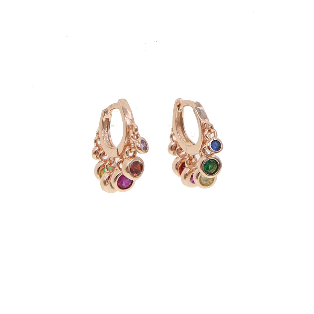 2019-rainbow-cz-dangle-charm-earring-Gold-color-variou-colored-cubic-zirconia-round-dot-elegance-fashion (1)