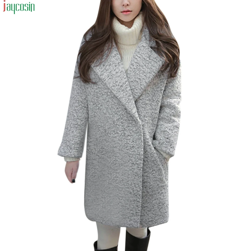 JAYCOSIN office winter coats and jackets women Coat Women's Jacket Winter Warm Jacket Imitation Lapel Warm Slim Jacket Long Coat
JAYCOSIN office winter coats and jackets women Coat Women's Jacket Winter Warm Jacket Imitation Lapel Warm Slim Jacket Long Coat
