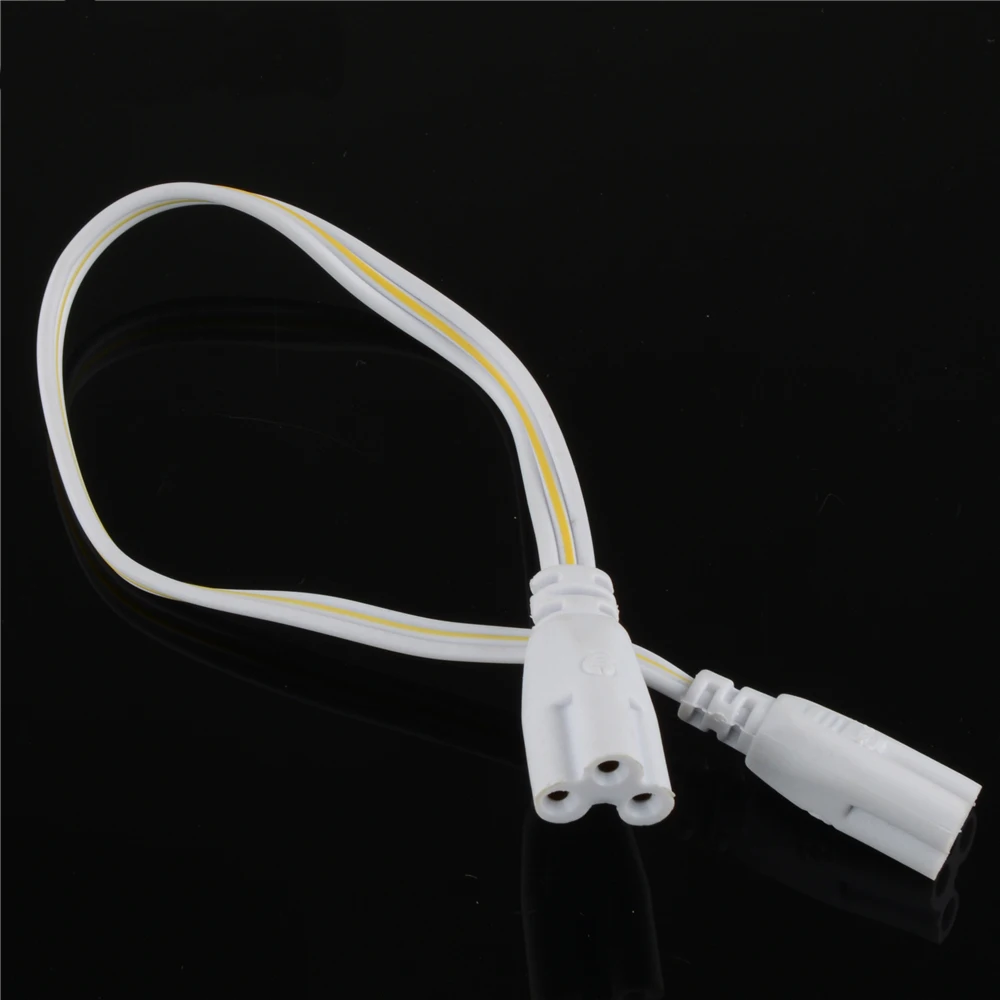 Светодиодный 3-контактный трубный соединитель T4 T5 кабель с двойным наконечником