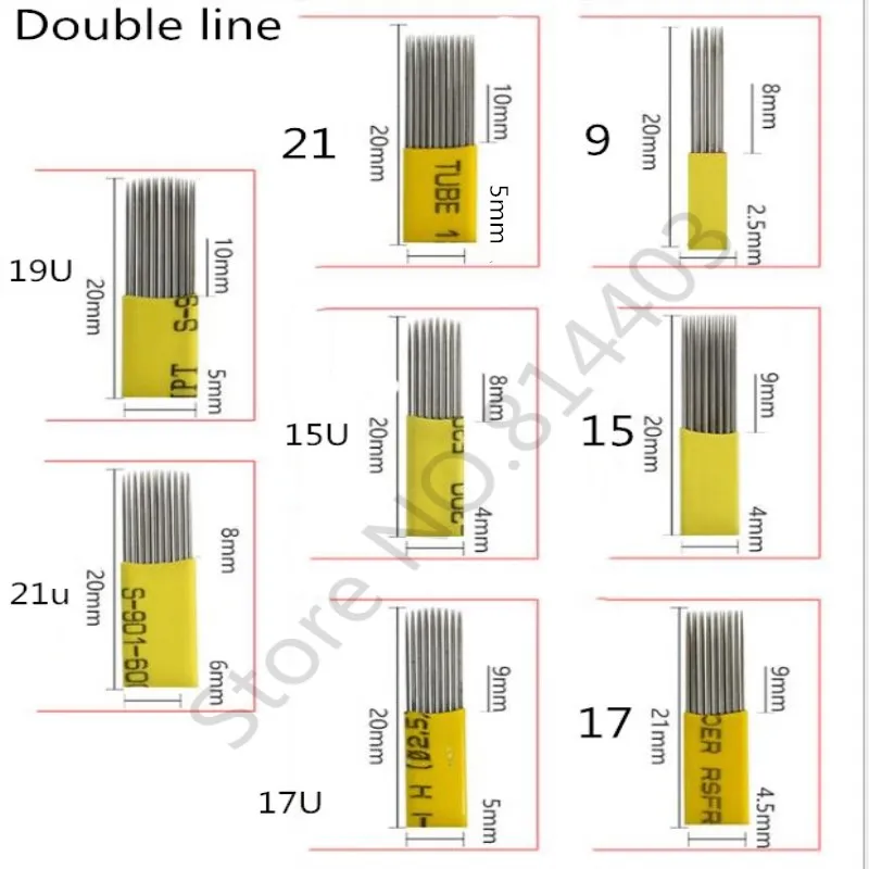 amina Tebori Microblading Doule Line 15ping flat Blade Tatoo Needles for Permanent Makeup Eyebrow 3D Embroidery
amina Tebori Microblading Doule Line 15ping flat Blade Tatoo Needles for Permanent Makeup Eyebrow 3D Embroidery