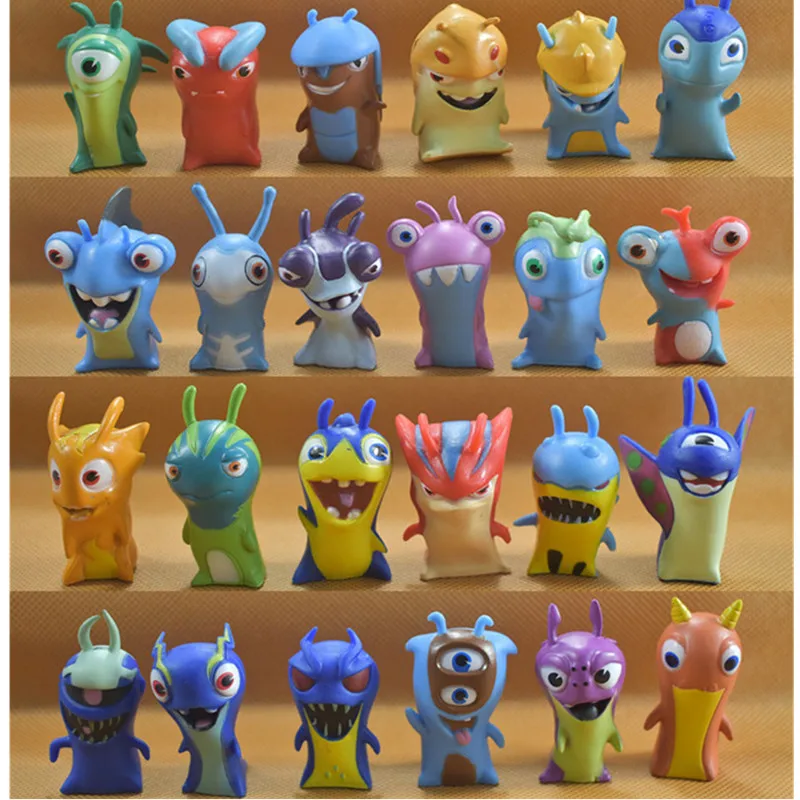 24 Pcs/Set A Set Slugterra Personality Rocky Mini Slugterra 5CM PVC Action Figure Collectible Model Toy Slugs Kids Boys Toy J52
24 Pcs/Set A Set Slugterra Personality Rocky Mini Slugterra 5CM PVC Action Figure Collectible Model Toy Slugs Kids Boys Toy J52