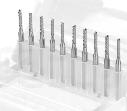8pcs Coat Carbide 0.8-2.5mm PCB cone cutter left spiral milling cutterCarbide Tools, CNC Cutting Bits, Milling Cutters Kit
8pcs Coat Carbide 0.8-2.5mm PCB cone cutter left spiral milling cutterCarbide Tools, CNC Cutting Bits, Milling Cutters Kit