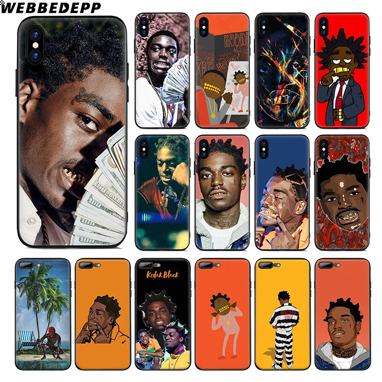 WEBBEDEPP Kodak Black Rap Soft Silicone Case for Apple iPhone 11 Pro Xr Xs Max X or 10 8 7 6 6S Plus 5 5S SE TPU
WEBBEDEPP Kodak Black Rap Soft Silicone Case for Apple iPhone 11 Pro Xr Xs Max X or 10 8 7 6 6S Plus 5 5S SE TPU