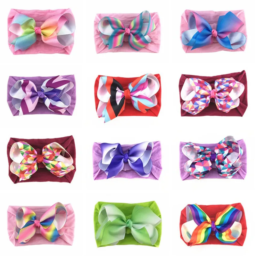 Nishine 10PCS Baby Girls Nylon Wide Headband with Printed Ribbon Bows Knot Headbands Newborn Children Headwear Hair Accessories
Nishine 10PCS Baby Girls Nylon Wide Headband with Printed Ribbon Bows Knot Headbands Newborn Children Headwear Hair Accessories