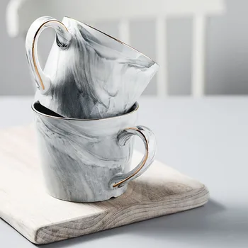 350ml Nordic Style Ceramic Coffee Cup Marble Texture Ins Afternoon Tea Cups Master Water Mug Breakfast Milk Handle Mug Drinkware
350ml Nordic Style Ceramic Coffee Cup Marble Texture Ins Afternoon Tea Cups Master Water Mug Breakfast Milk Handle Mug Drinkware