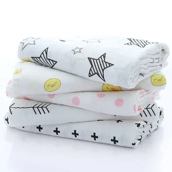 High density swaddle baby blanket scarf muslin gauze baby stuff for newborns baby quilt stroller blanket milestone blanket
High density swaddle baby blanket scarf muslin gauze baby stuff for newborns baby quilt stroller blanket milestone blanket