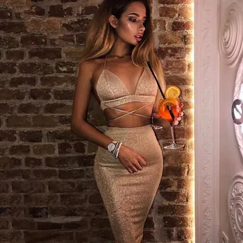 2018 New Fashion Elegant Halter Lace Up Sexy V-neck Backless Tops Party Wear Mini Slip Skirt Two Pieces Sets
2018 New Fashion Elegant Halter Lace Up Sexy V-neck Backless Tops Party Wear Mini Slip Skirt Two Pieces Sets