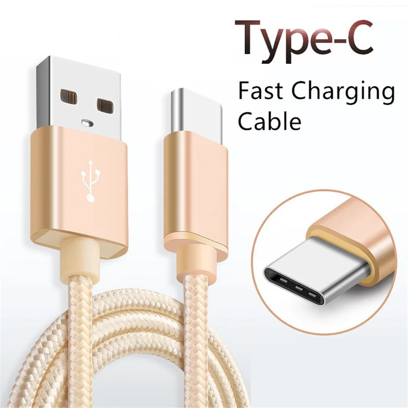 USB Type C Cable 2.4A Fast Charging Smartphone Android Data Sync Transfer Charger Nylon Cord For Samsung Galaxy S8 S9 Plus
USB Type C Cable 2.4A Fast Charging Smartphone Android Data Sync Transfer Charger Nylon Cord For Samsung Galaxy S8 S9 Plus