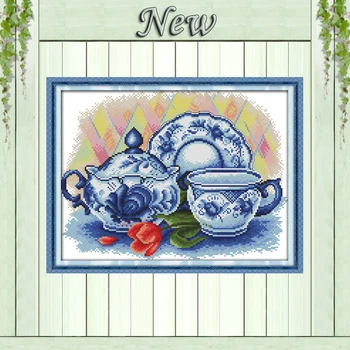 The celadon teapot porcelain crafts Paintings Pattern Print on canvas DMC 14CT 11CT Cross Stitch Needlework Kits Embroidery Sets
The celadon teapot porcelain crafts Paintings Pattern Print on canvas DMC 14CT 11CT Cross Stitch Needlework Kits Embroidery Sets