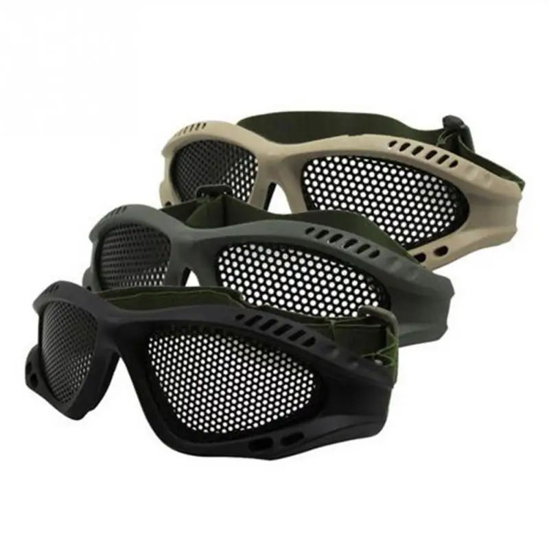 2018 New Arrivials Tactical Paintball Goggle Adjustable Goggles Eye Protect CS Metal Mesh Glasses for Airsoft War Games
2018 New Arrivials Tactical Paintball Goggle Adjustable Goggles Eye Protect CS Metal Mesh Glasses for Airsoft War Games