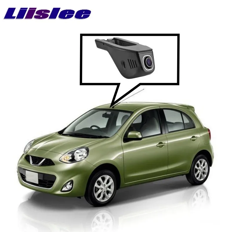 LiisLee Car Black Box WiFi DVR Dash Camera Driving Video Recorder For NISSAN March Micra K13 k14 2010~2017