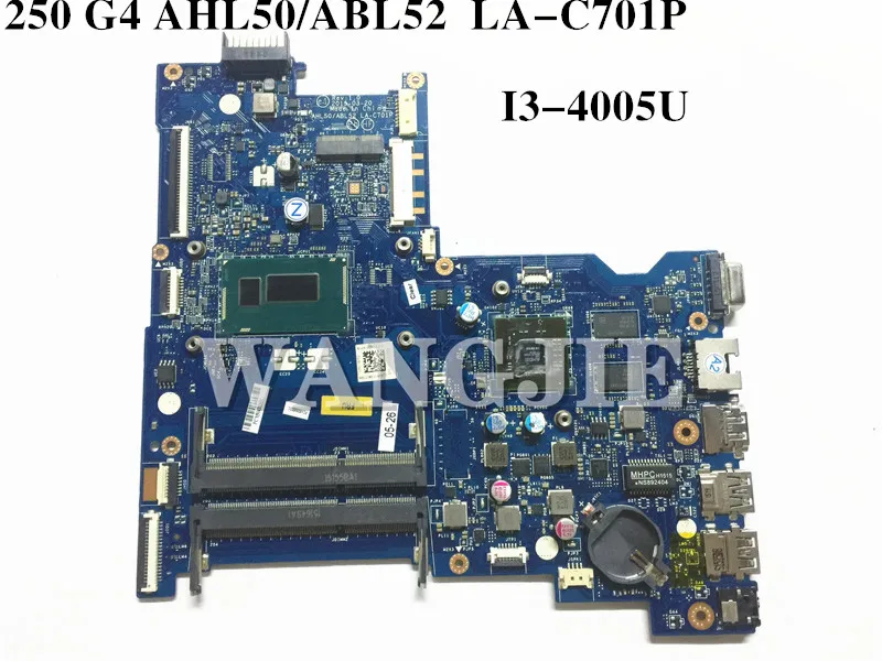 Материнская плата для ноутбука HP 15-AC 250 G4 AHL50/ABL52 LA-C701P 816436-001 816436-501 100% полностью