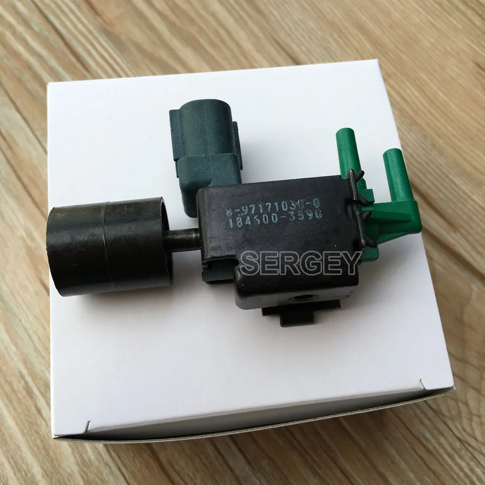 Boost Pressure Control Valve Vacuum Solenoid Valve Turbocharger For ISUZU 600P 8-97171030-0 8971710300 184600-3590 1846003590
Boost Pressure Control Valve Vacuum Solenoid Valve Turbocharger For ISUZU 600P 8-97171030-0 8971710300 184600-3590 1846003590