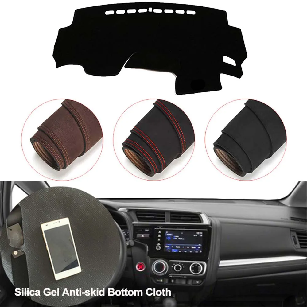 Console Dashboard Suede Mat Protector Sunshield Cover Fit For Honda Fit Jazz 14-18
Console Dashboard Suede Mat Protector Sunshield Cover Fit For Honda Fit Jazz 14-18