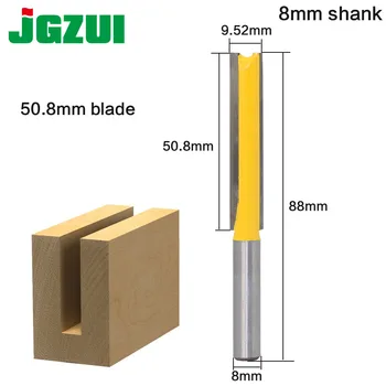 1 pc 8 Shank Extra long 2" Blade 1/2" Cutting Dia. Straight Router Bit Woodworking cutter Tenon Cutter for Woodworking
1 pc 8 Shank Extra long 2" Blade 1/2" Cutting Dia. Straight Router Bit Woodworking cutter Tenon Cutter for Woodworking