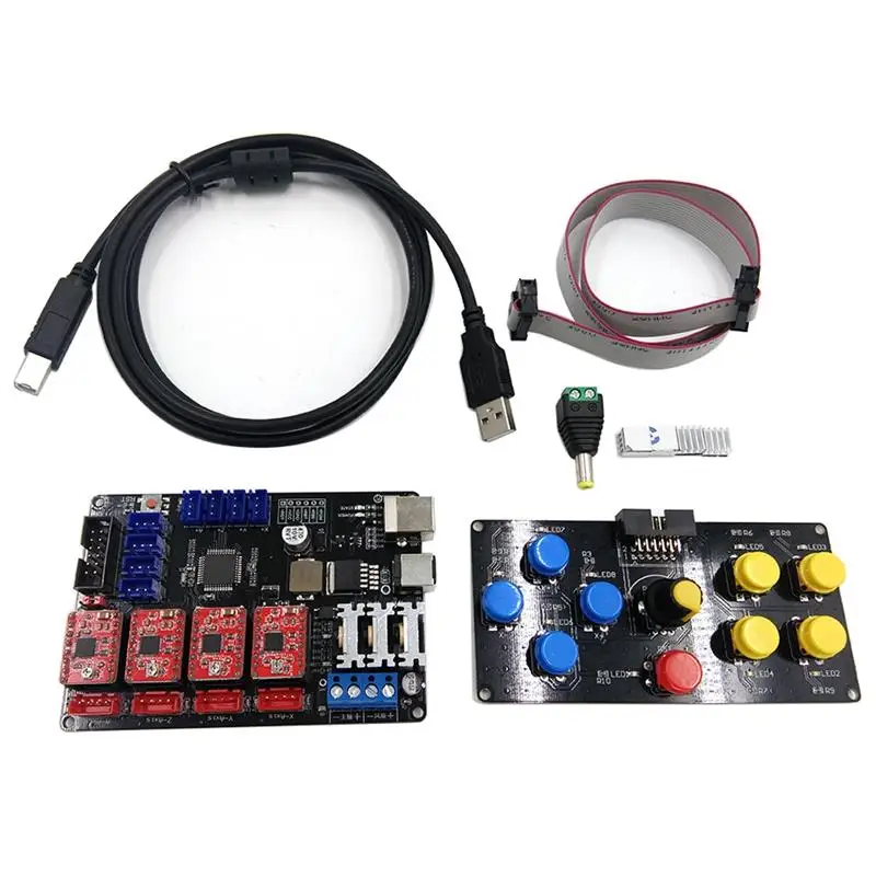 Diy Cnc Usb Controller 4 Axis Engraver Machine Control Panel Engraving Machine Accessory Motherboard
Diy Cnc Usb Controller 4 Axis Engraver Machine Control Panel Engraving Machine Accessory Motherboard