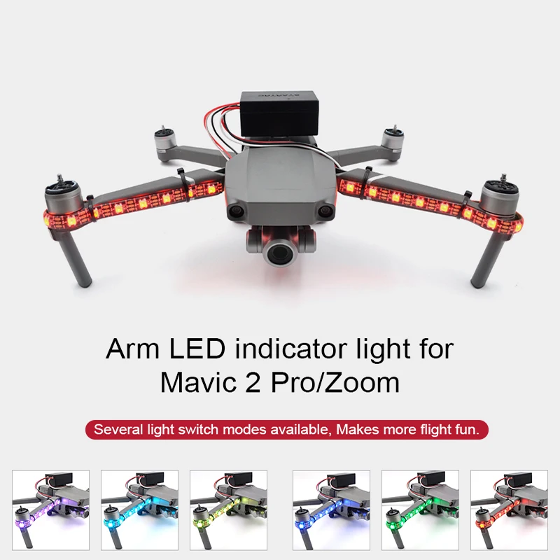 Startrc DJI DJI mavic 2 pro zoom drone quadcopter with camera spare parts accessories LED flash lights on arm part
Startrc DJI DJI mavic 2 pro zoom drone quadcopter with camera spare parts accessories LED flash lights on arm part