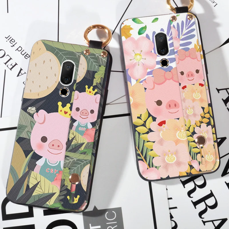 Cute Wrist Strap Phone Cases For Meizu 16 16th 16X cartoon pig Scrub case For Meizu 16 Plus / 16th Plus animal silicone Cover
Cute Wrist Strap Phone Cases For Meizu 16 16th 16X cartoon pig Scrub case For Meizu 16 Plus / 16th Plus animal silicone Cover