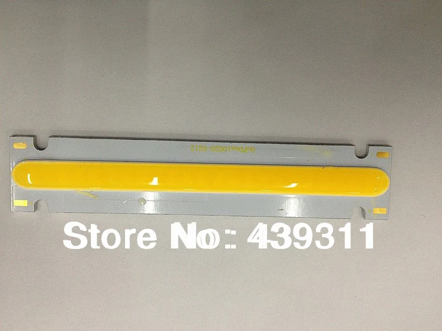 

4.8W LED BAR COB Surface Light source warm white 3000-3200K 720mA 6-7V 350-450LM Epistar chips free shipping