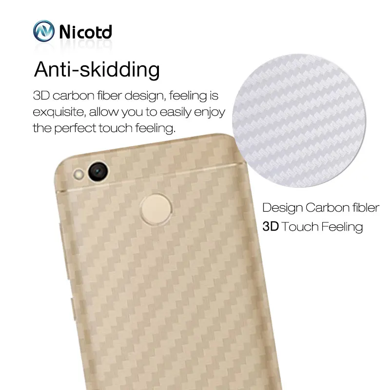 5pcs/lot 3D Carbon Fiber for Redmi 4x 4A Back Screen Protector for xiaomi mi MAX MIX 2 Protective Film for mi 5s plus mi Note 3
5pcs/lot 3D Carbon Fiber for Redmi 4x 4A Back Screen Protector for xiaomi mi MAX MIX 2 Protective Film for mi 5s plus mi Note 3