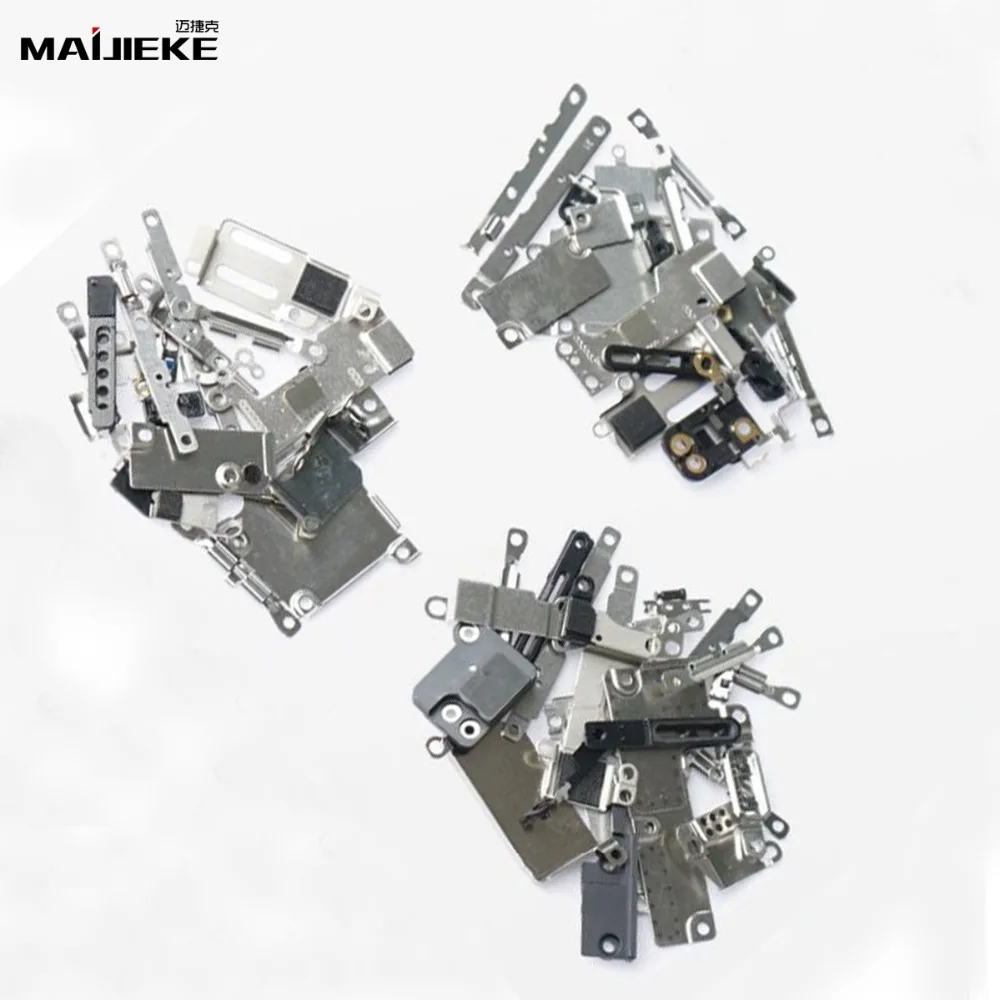 New Inner Inside Small Metal Parts For iPhone 8 7 Plus 6S 6 5S Small Internal Metal Parts Bracket Shield Plate Logic Kit Set
New Inner Inside Small Metal Parts For iPhone 8 7 Plus 6S 6 5S Small Internal Metal Parts Bracket Shield Plate Logic Kit Set