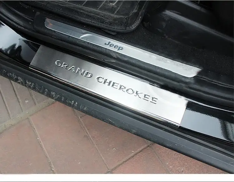 Welcome pedal for11-16 Jeep Grand Cherokee cut outer stainless steel with standard door trim
Welcome pedal for11-16 Jeep Grand Cherokee cut outer stainless steel with standard door trim