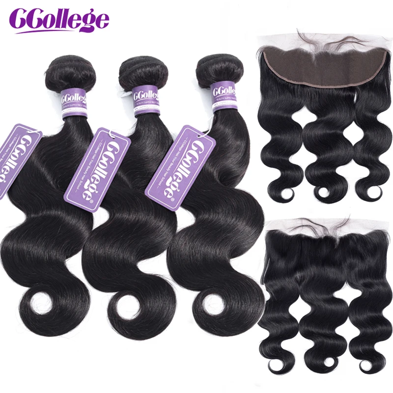 CCollege Frontal With Bundles Brazilian Body Wave Human Hair Bundles With Frontal Closure Perruque Lace Frontal Cheveux Non-Remy
CCollege Frontal With Bundles Brazilian Body Wave Human Hair Bundles With Frontal Closure Perruque Lace Frontal Cheveux Non-Remy