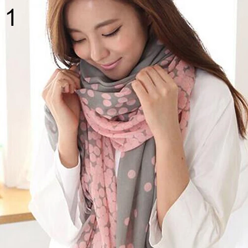 Hot Women's Long Candy Gradual Color Round Dots Scarf Shawl Wraps Stole Soft Scarves 2 Colors 7ERZ
Hot Women's Long Candy Gradual Color Round Dots Scarf Shawl Wraps Stole Soft Scarves 2 Colors 7ERZ